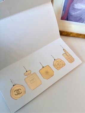 Chanel Beauty Metal Charm/Ornament Set